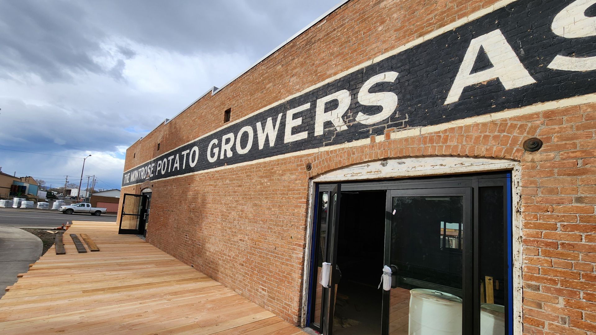 Historic Potato Growers Building, Exterior Rehabilitation